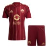 Officiële Voetbalshirt + Korte Broek AS Roma Thuis 2024-25 - Kids